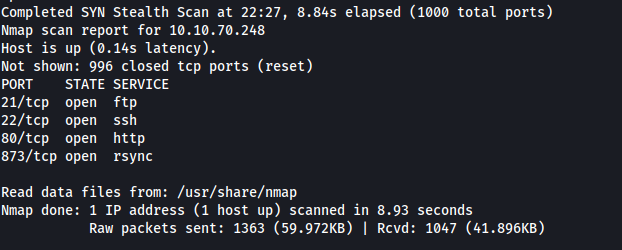 nmap